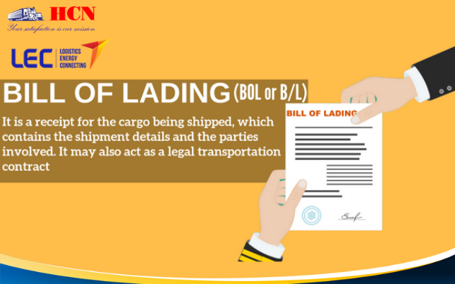 Các loại Bill of lading